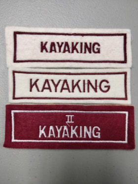 Athletic Crests - Kayaking thumbnail