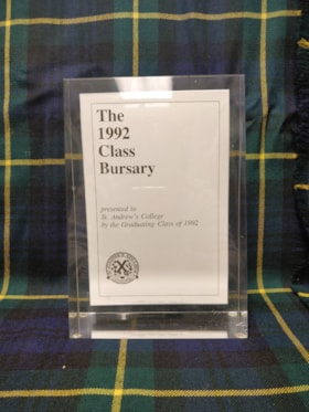 Award - 1992 Class Bursary thumbnail