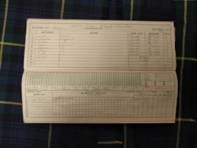 Cricket Scorebook - 1934 to 1937 thumbnail