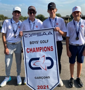 OFSAA Boys' Golf Champions 2021-22 thumbnail