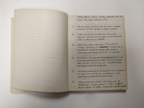 Set of Six Minutes Notebooks - 1948 to 1963 thumbnail