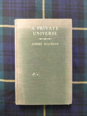 Book - A Private Universe, Maurois thumbnail