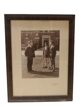 Mr. Tudball and Two Students (Late 1940s) thumbnail