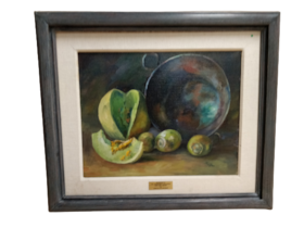 Painting - Fruit & Pan, Sotres thumbnail