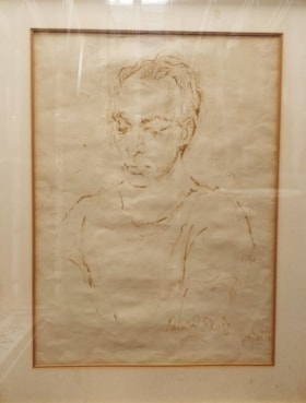 Sketch - Self-Portrait, Davis '46 thumbnail