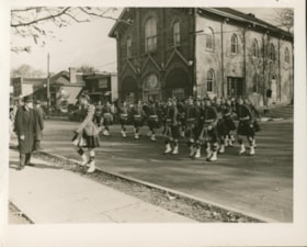 Cadet Parade Yonge Street Aurora circa 1930 thumbnail
