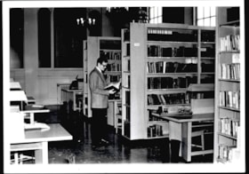 Library Interior circa 1950 thumbnail
