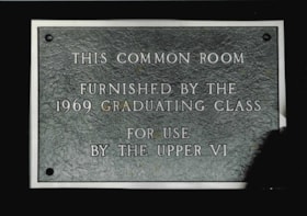 1969 Class Gift thumbnail