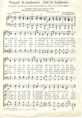 Played St Andrew's Sheet Music thumbnail